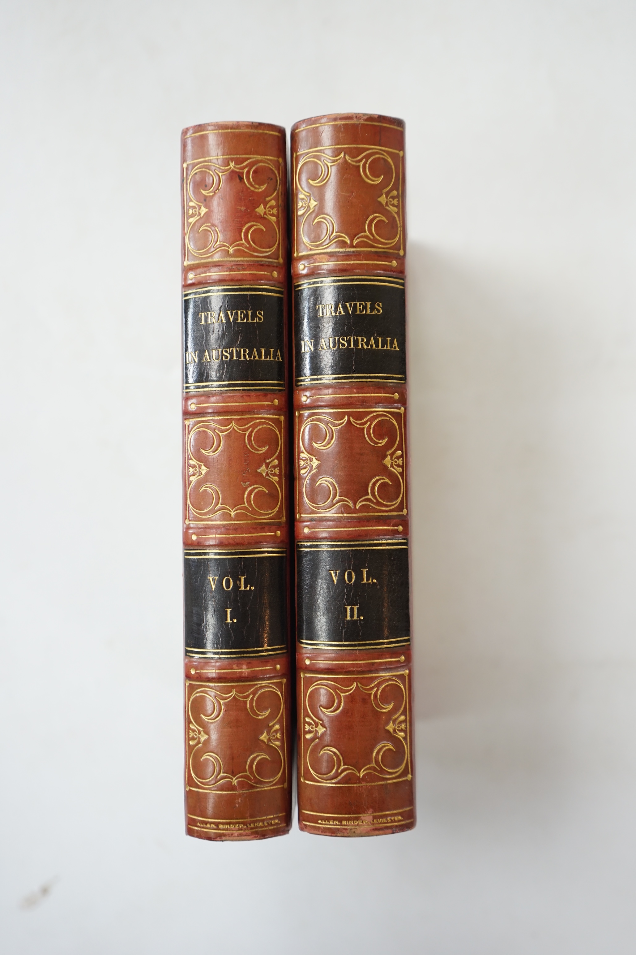 Grey, George - Journals of Two Expeditions of Discovery in North-West and Western Australia during the years 1837, 38 and 39, 1st edition, 2 vols, 8vo.